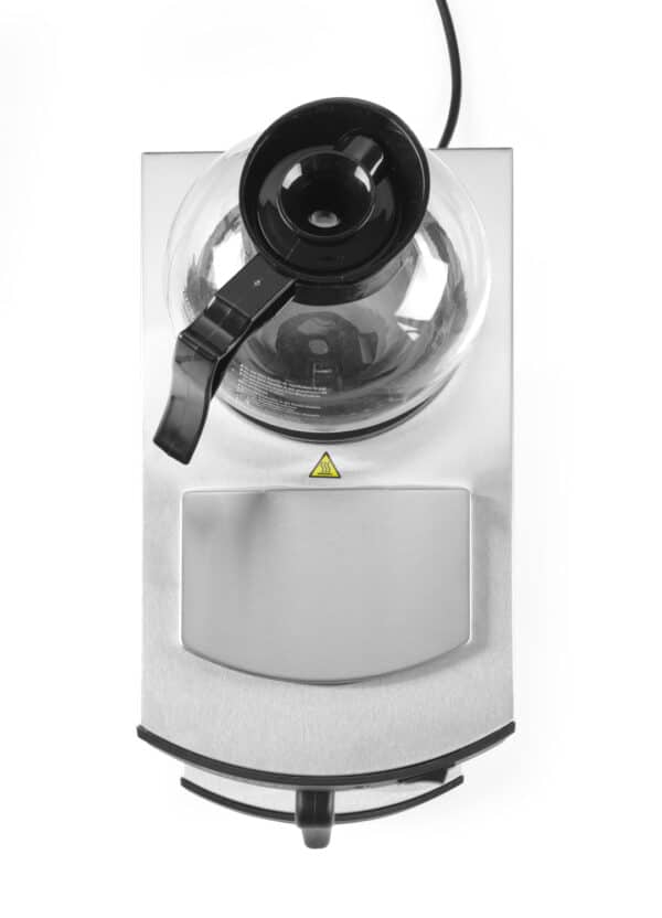 Hendi Kaffeemaschine Kaffeeautomat aus Edelstahl 2x 1,8 Liter Glaskanne Silber – Bild 6
