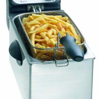 Bartscher Fritteuse Elektro Friteuse Tischgerät 3 Liter 230V 2000W NEU