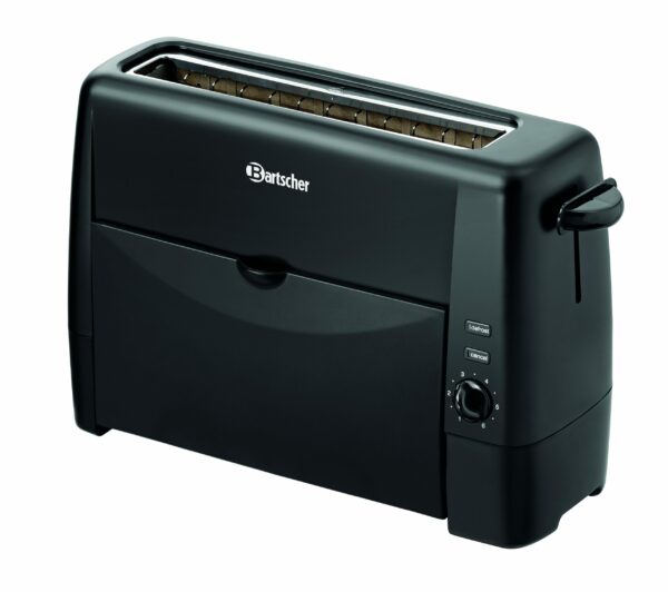 Bartscher Sandwich-Toaster Langschliz-Toaster XL Schwarz NEU – Bild 6