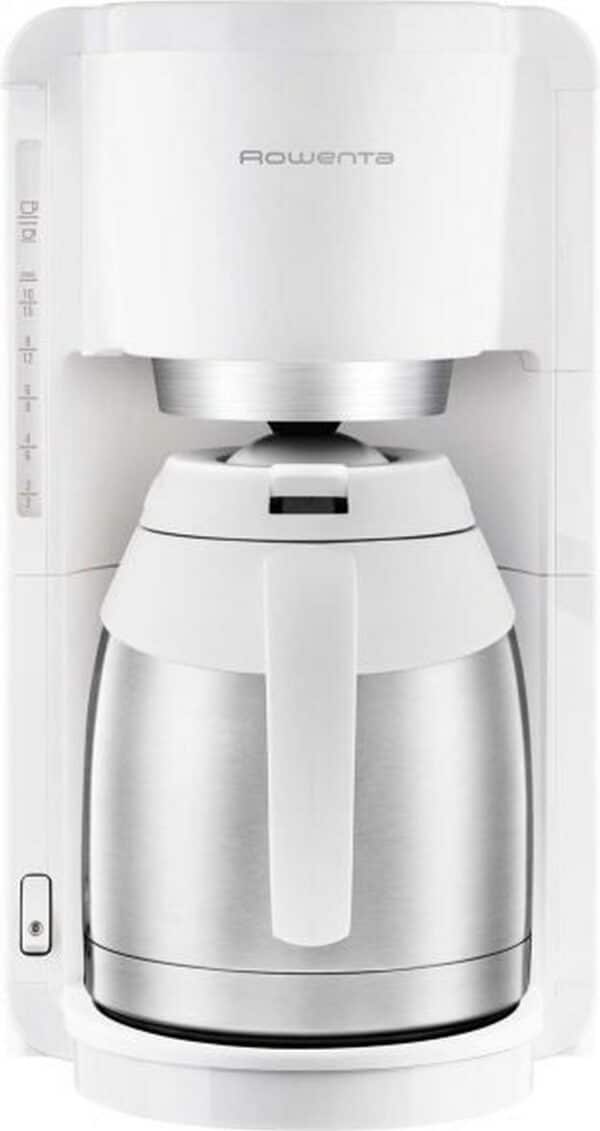 Rowenta Filter-Kaffeemaschine mit Thermoskanne 4h 12 Tassen Milano Weiss NEU – Bild 3