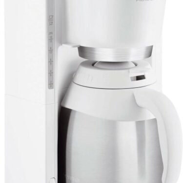 Rowenta Filter-Kaffeemaschine mit Thermoskanne 4h 12 Tassen Milano Weiss NEU