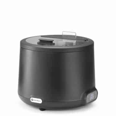 Hendi Suppenkessel UNIQ Suppentopf Kochtopf 8 Liter Schwarz NEU