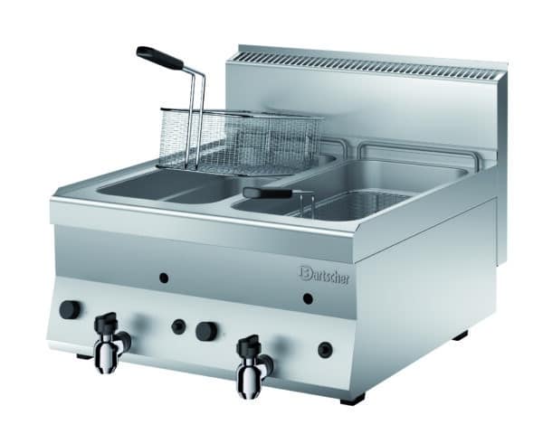 Bartscher Gas-Fritteuse 650, 2x8L, TG
