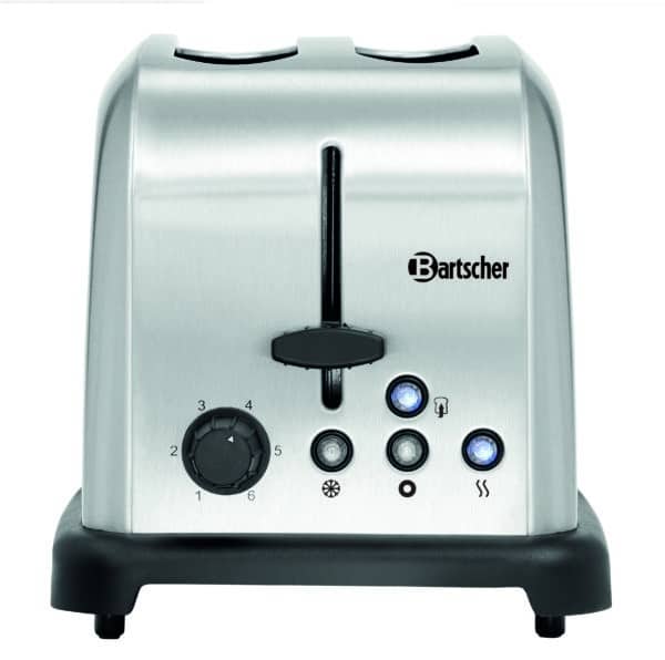 Bartscher Toaster 2 Schlitz aus Edelstahl Silber NEU – Bild 6