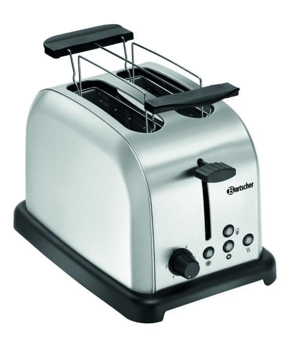 Bartscher Toaster 2 Schlitz aus Edelstahl Silber NEU – Bild 8