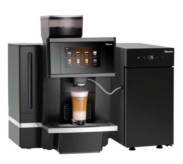 Bartscher Kaffeevollautomat KV1 Comfort inkl. Milchkühlschrank Schwarz NEU