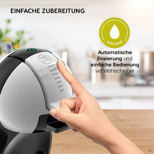 Dolce Gusto Kapsel-Kaffeemaschine Kapselmaschine Mini Me Grau Schwarz NEU – Bild 4