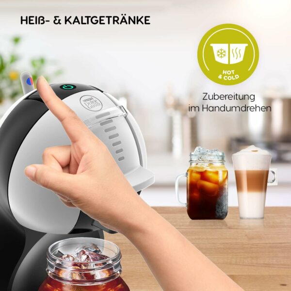 Dolce Gusto Kapsel-Kaffeemaschine Kapselmaschine Mini Me Grau Schwarz NEU – Bild 5
