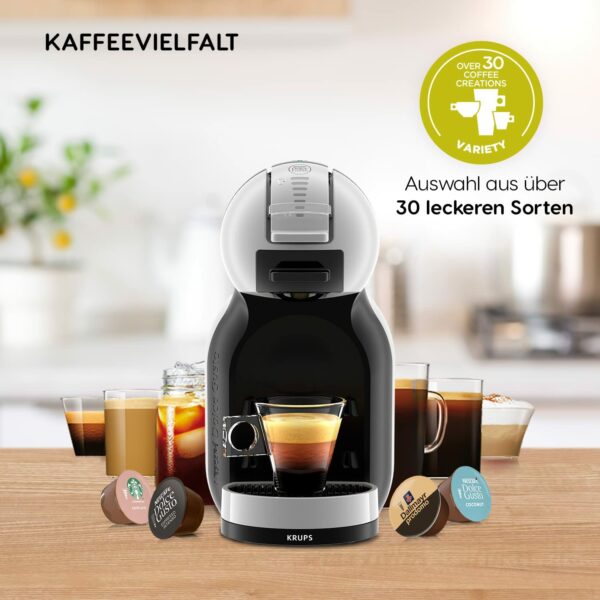 Dolce Gusto Kapsel-Kaffeemaschine Kapselmaschine Mini Me Grau Schwarz NEU – Bild 3