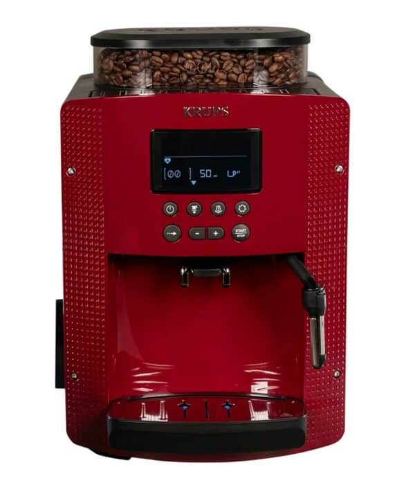 Krups Kaffeevollautomat Espressomaschine Kaffeemaschine Kaffeeautomat Rot NEU – Bild 4