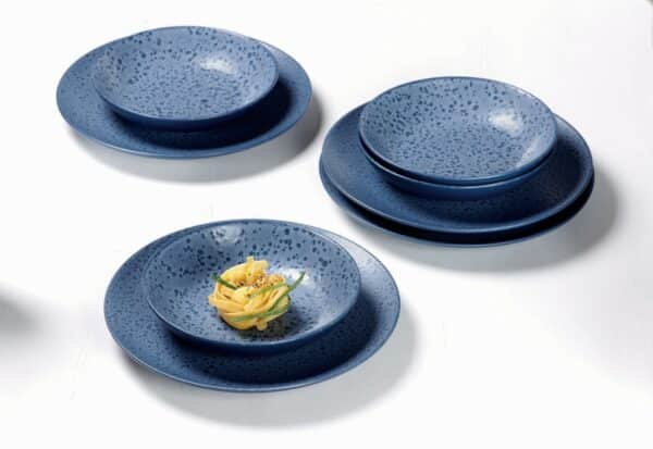 Ritzenhoff Frühstück-Set Komplett-Service Kombiservice Serie Kitwe Blau 12-tlg. – Bild 6