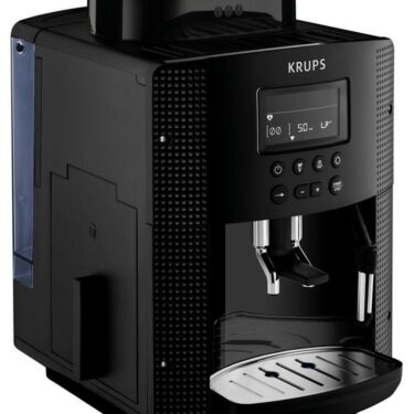 Krups Kaffeevollautomat Espressomaschine Kaffeemaschine Kaffeeautomat Schwarz