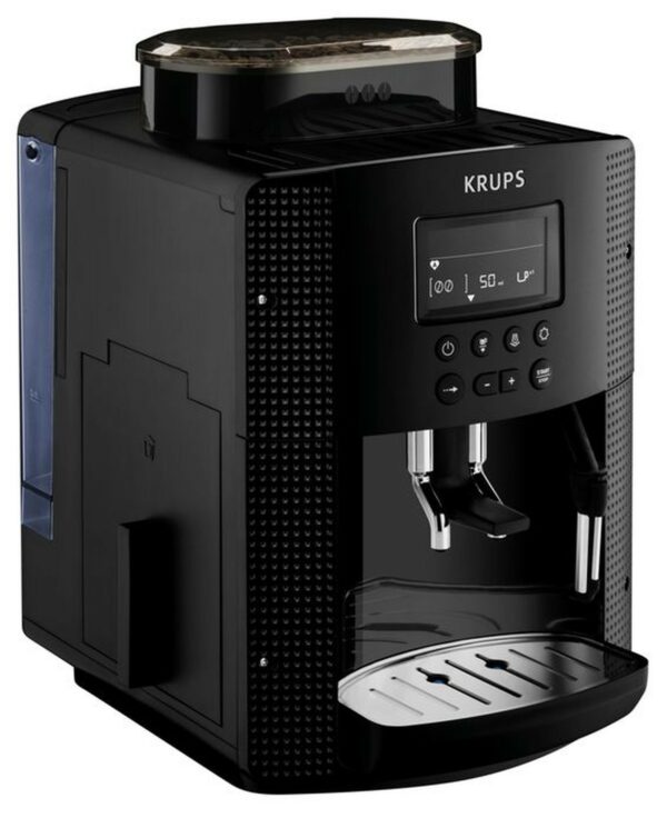 Krups Kaffeevollautomat Espressomaschine Kaffeemaschine Kaffeeautomat Schwarz