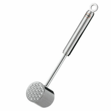 Rösle Fleischklopfer Fleischplattierer Fleischhammer Edelstahl 28cm NEU