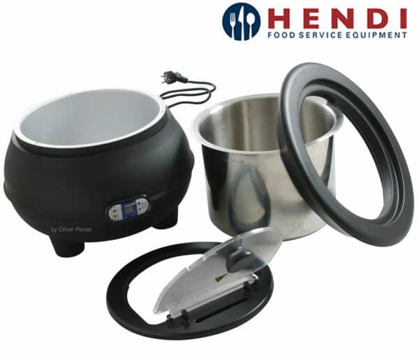 Hendi Elektro Suppenkessel Suppentopf Speisewärmer 8 Liter 230V NEU – Bild 5
